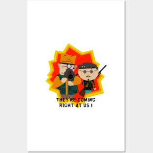 South Park - Jimbo and Ned Huntin’ Posters and Art